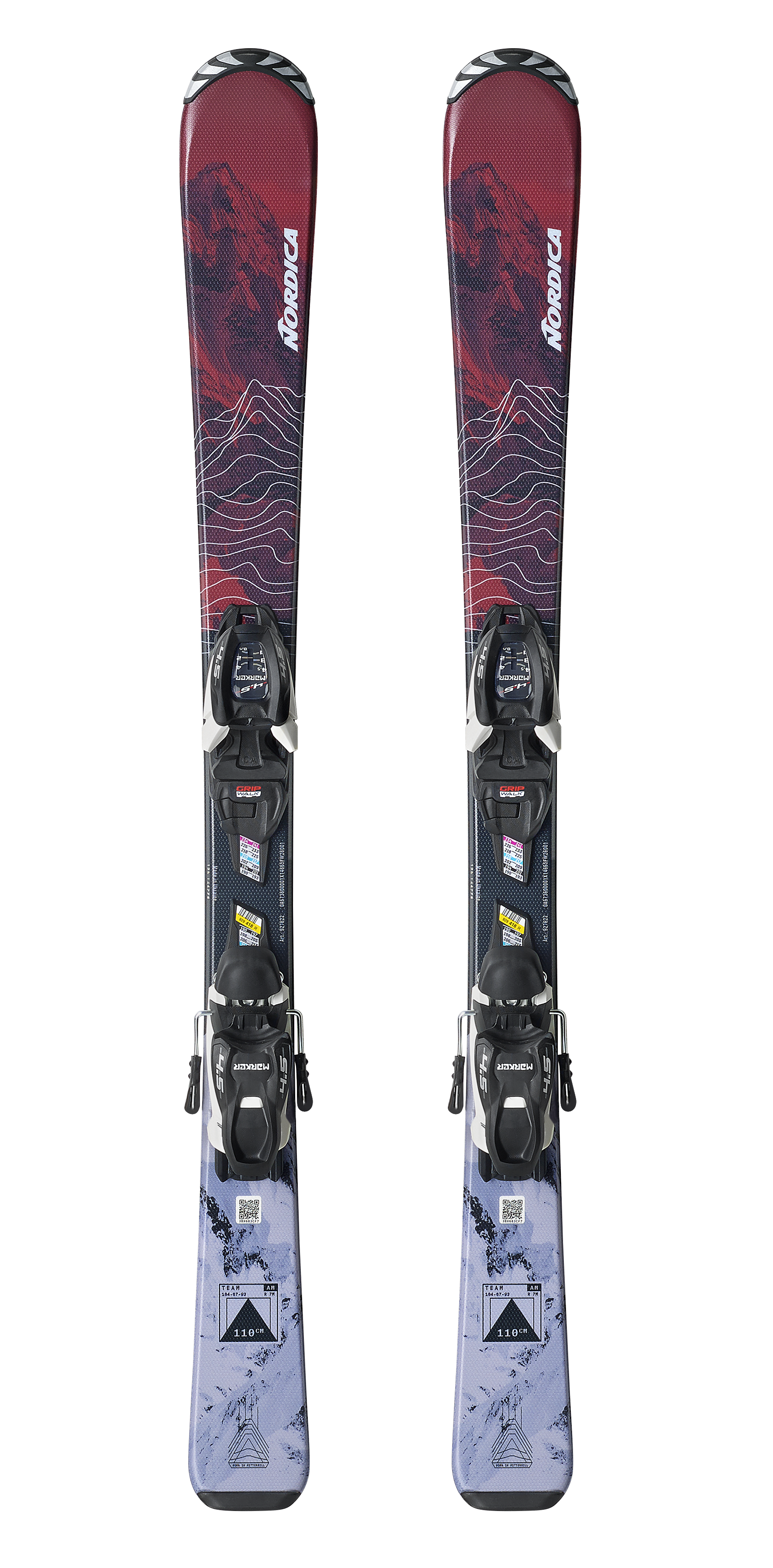 Nordica Team AM Jr Skis + FDT Bindings 2026/27