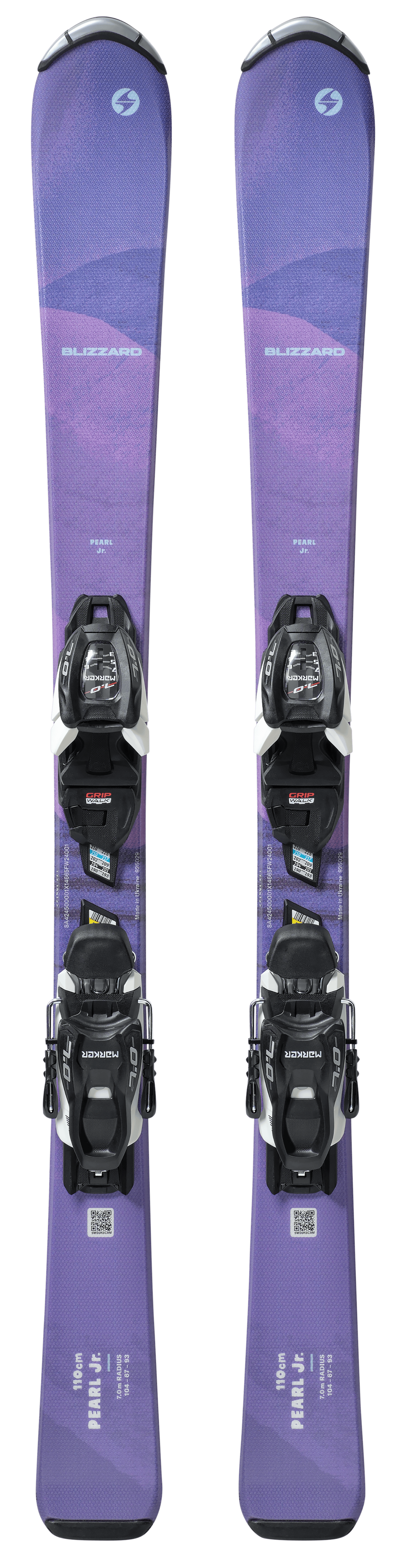 Blizzard Pearl Jr. Skis + FDT 4.5 Bindings 2025/26