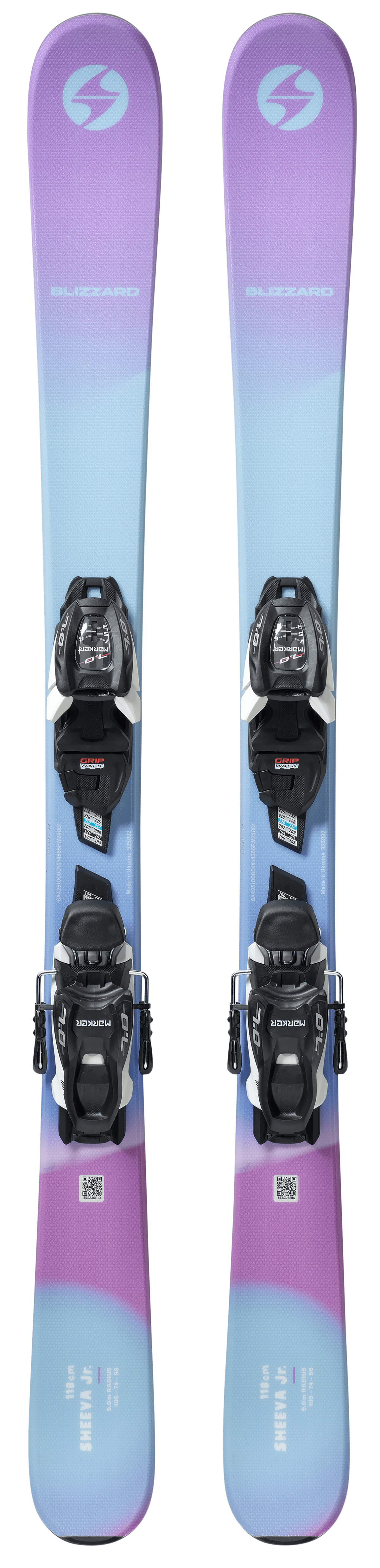 Blizzard Sheeva Twin Jr. Skis + Bindings 2026