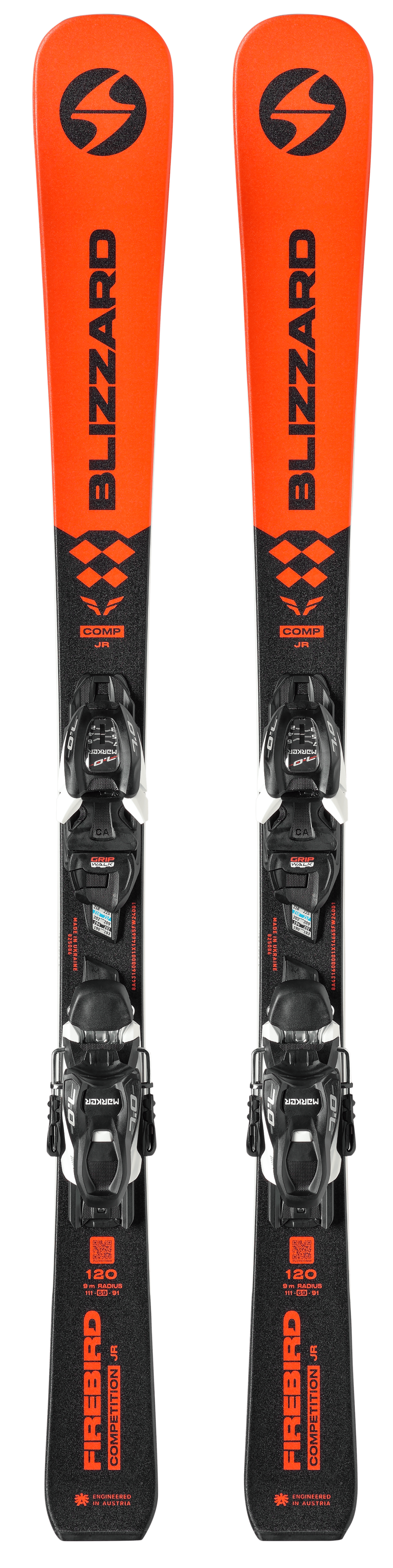 Blizzard Firebird Comp. Jr. Skis + Bindings 2025/26