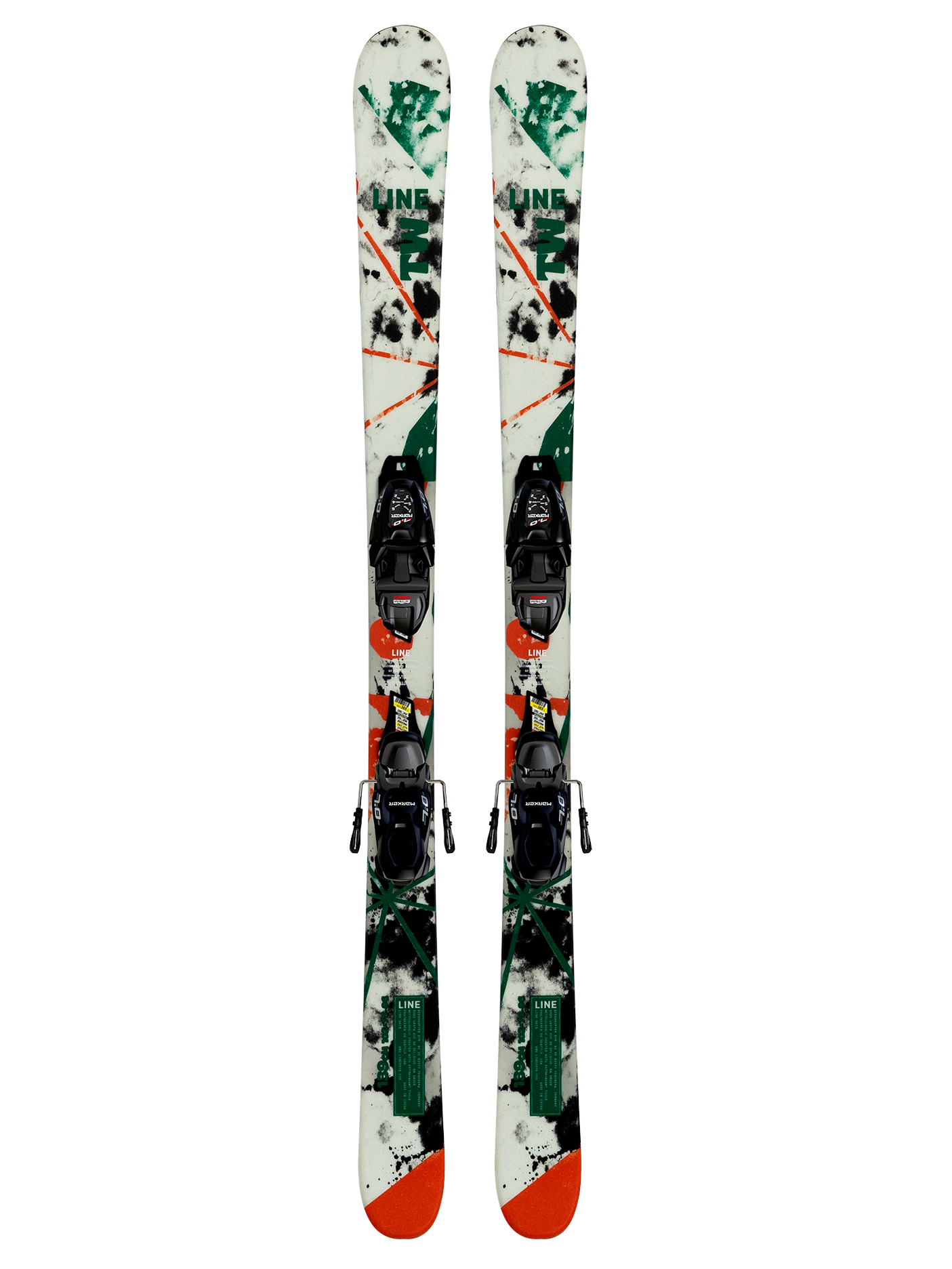 LINE Wallisch Shorty Skis + 4.5 Bindings 2026/27