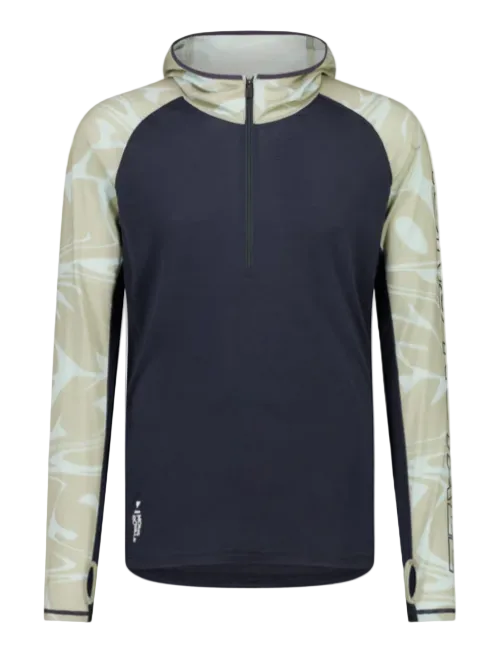 Mons Royale Mens Temple Merino Long-Sleeve Hood