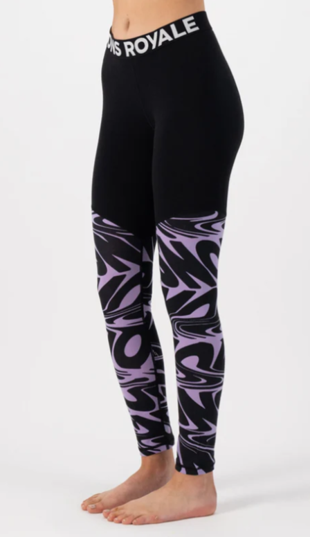 Mons Royale Womens Cascade Merino Base Layer Legging