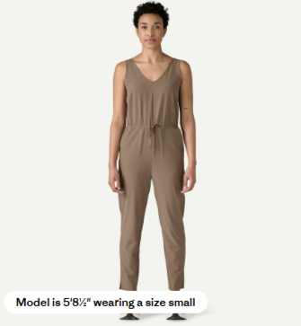 Patagonia Womens Fleetwith Jumpsuit