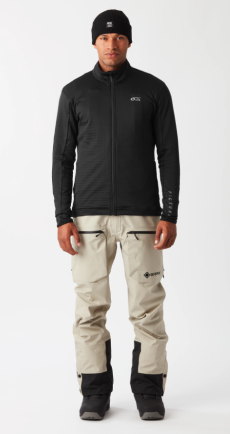 Picture Mens Bake Grid Full-Zip Jacket