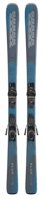 K2 Blur 76 Skis + Quikclik Free M3 10 Compact Bindings 2026/27