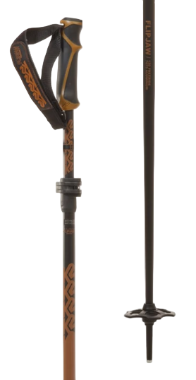 K2 Freeride Flipjaw Adjustable Poles