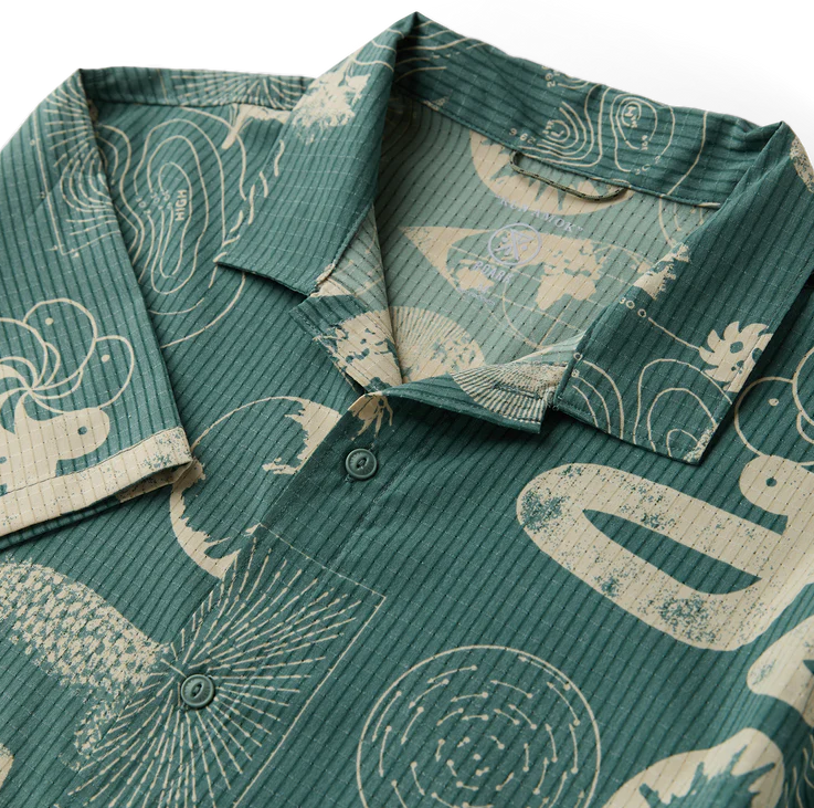Roark Mens Bless Up Trail Button Up Shirt