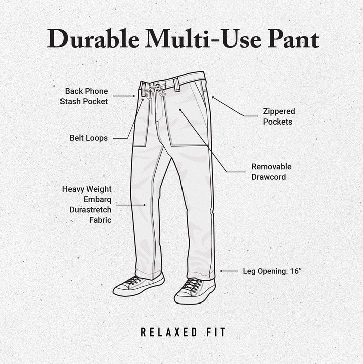 Roark Layover Pro Traveler Pants