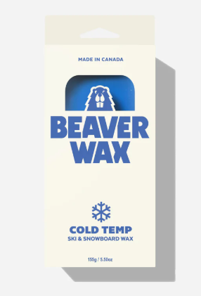 Beaver Wax Cold Temperature Ski Snowboard Wax Single Bar