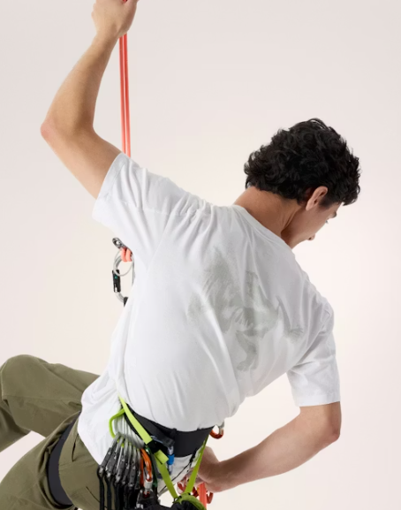 Arc'teryx Mens Kragg SL Cotton Blurred Bird SS