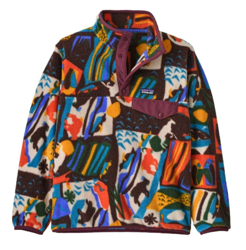 Patagonia Kids Lightweight Synchilla Snap-T Fleece Pullover