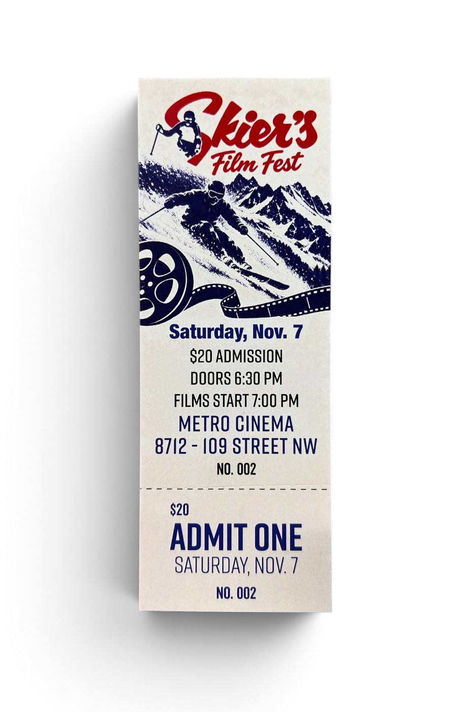 Skier's Film Fest - Saturday, November.7