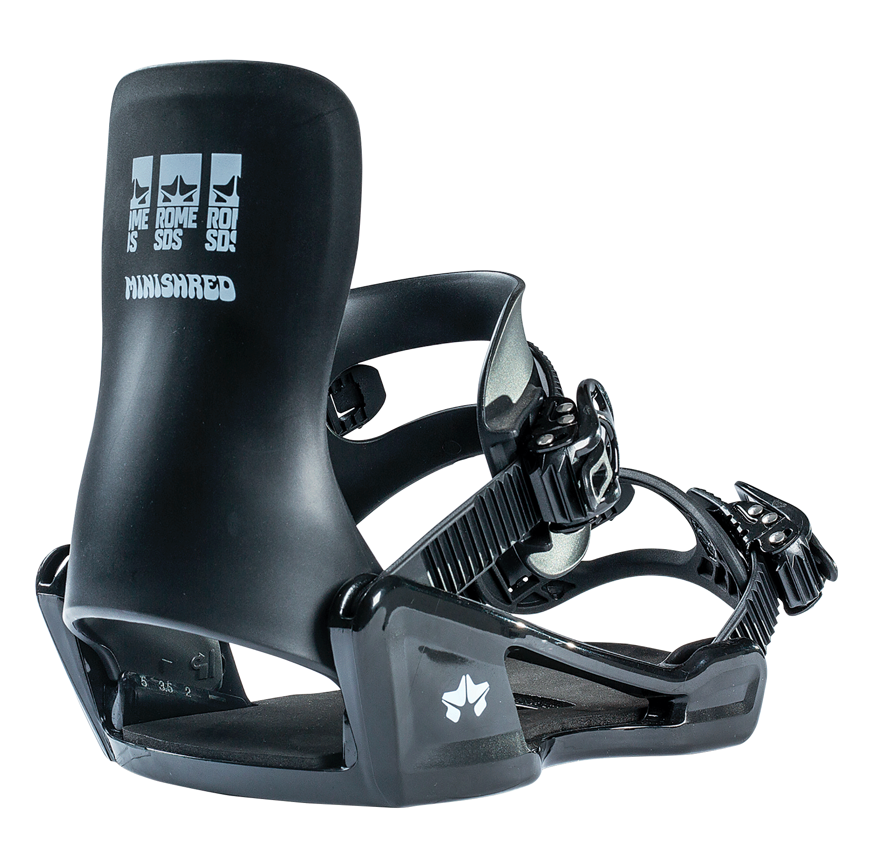 Rome Minishred Jr Snowboard Bindings 2022-23