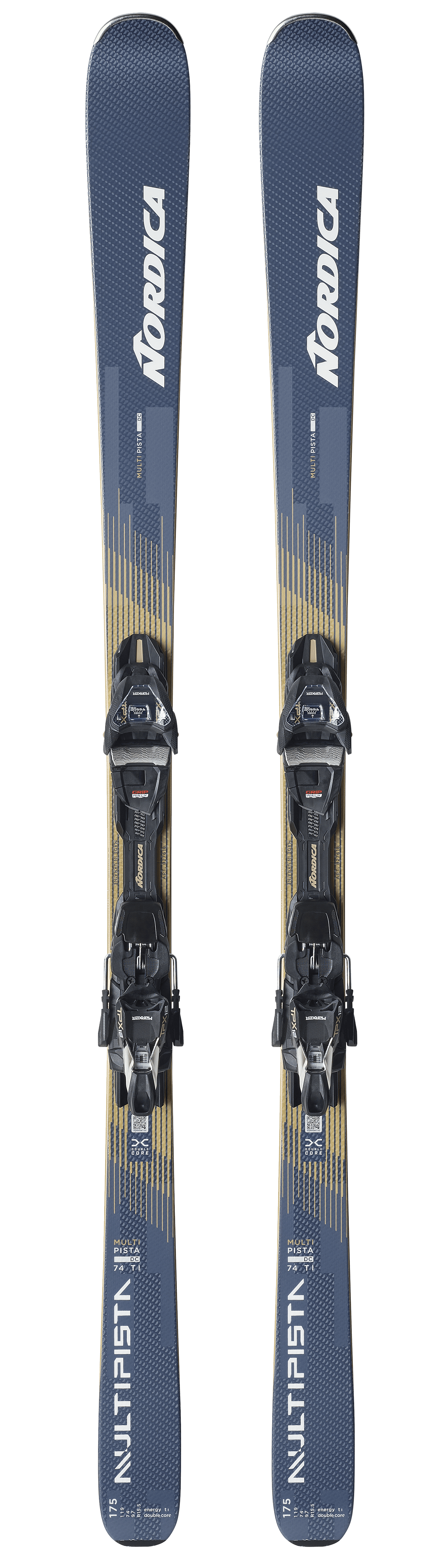 Nordica Multipista DC 74 Ti Skis + TPX12 Bindings 2026/27