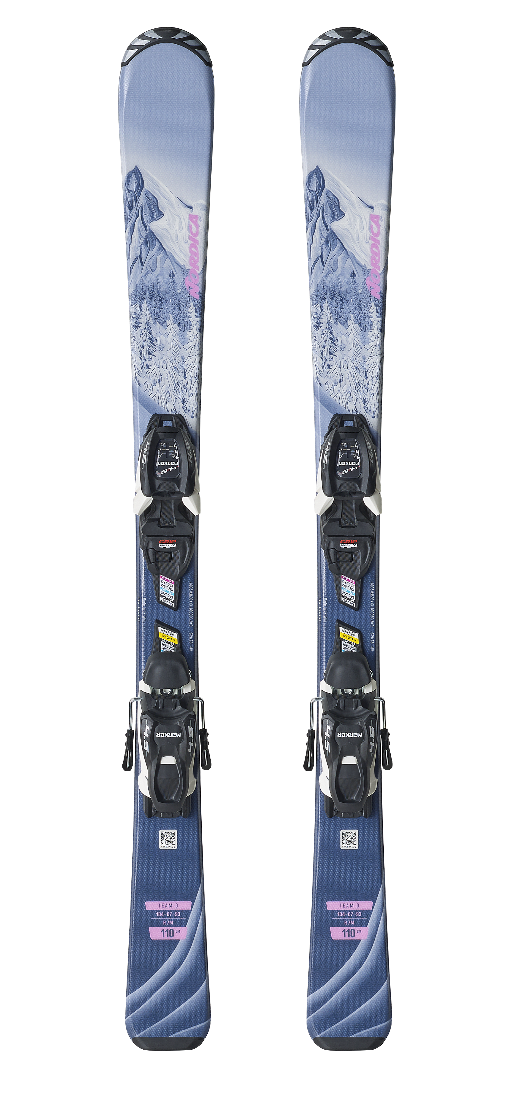 Nordica Team G Jr Skis + FDT Bindings 2026/27