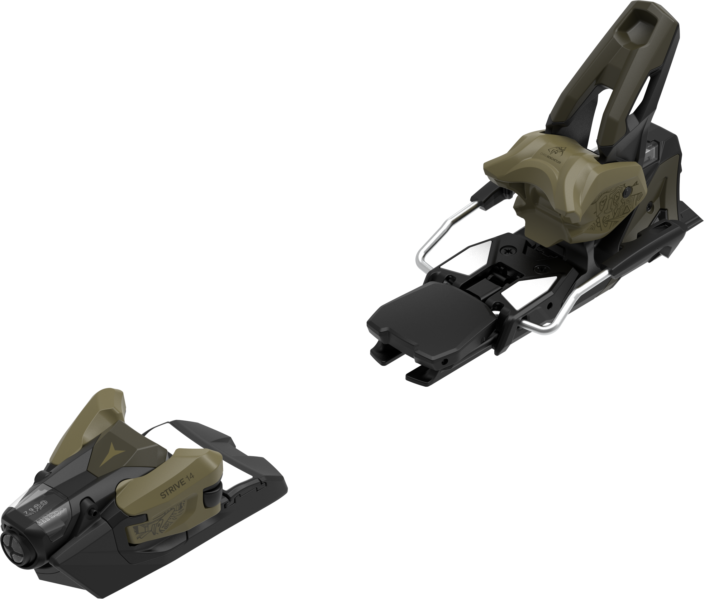 Atomic Strive 14 GW Bent Chetler Ski Bindings 2027