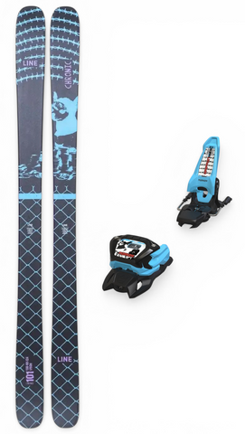 LINE Chronic 101 Ski + Marker Griffon 13 (Chronic) Bindings 2025/26