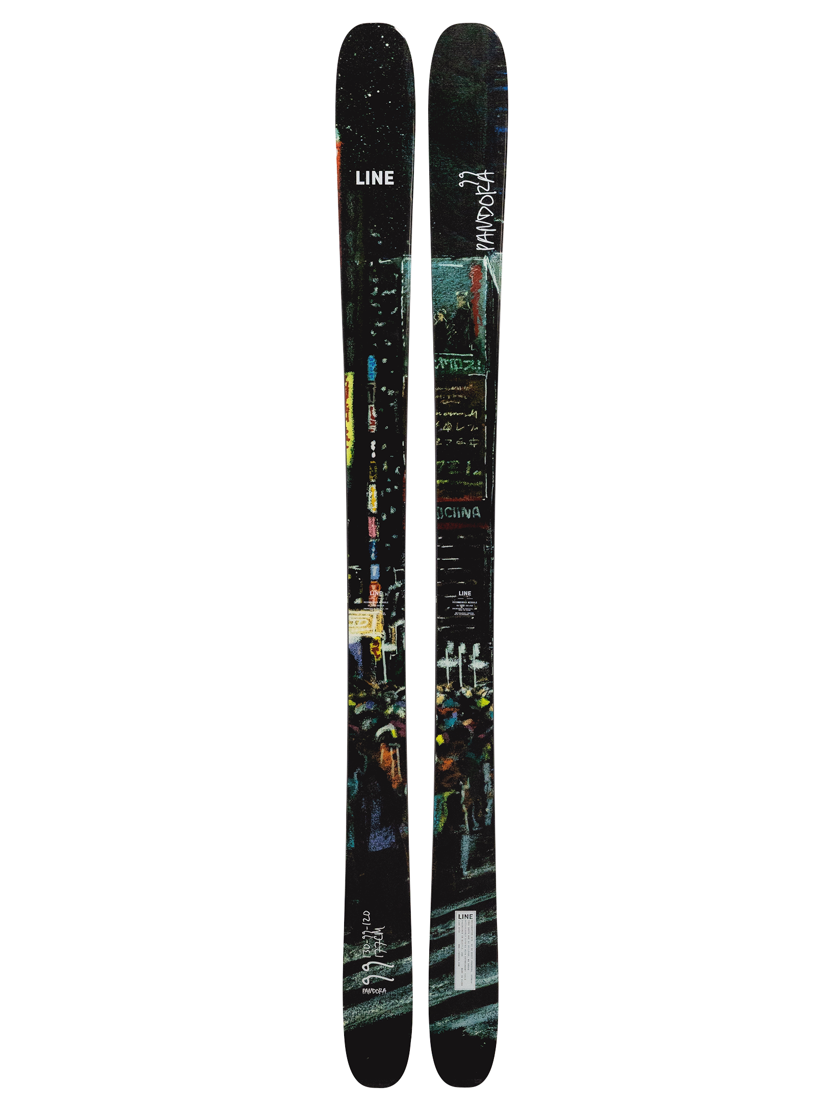 LINE Pandora 99 Skis 2026/27
