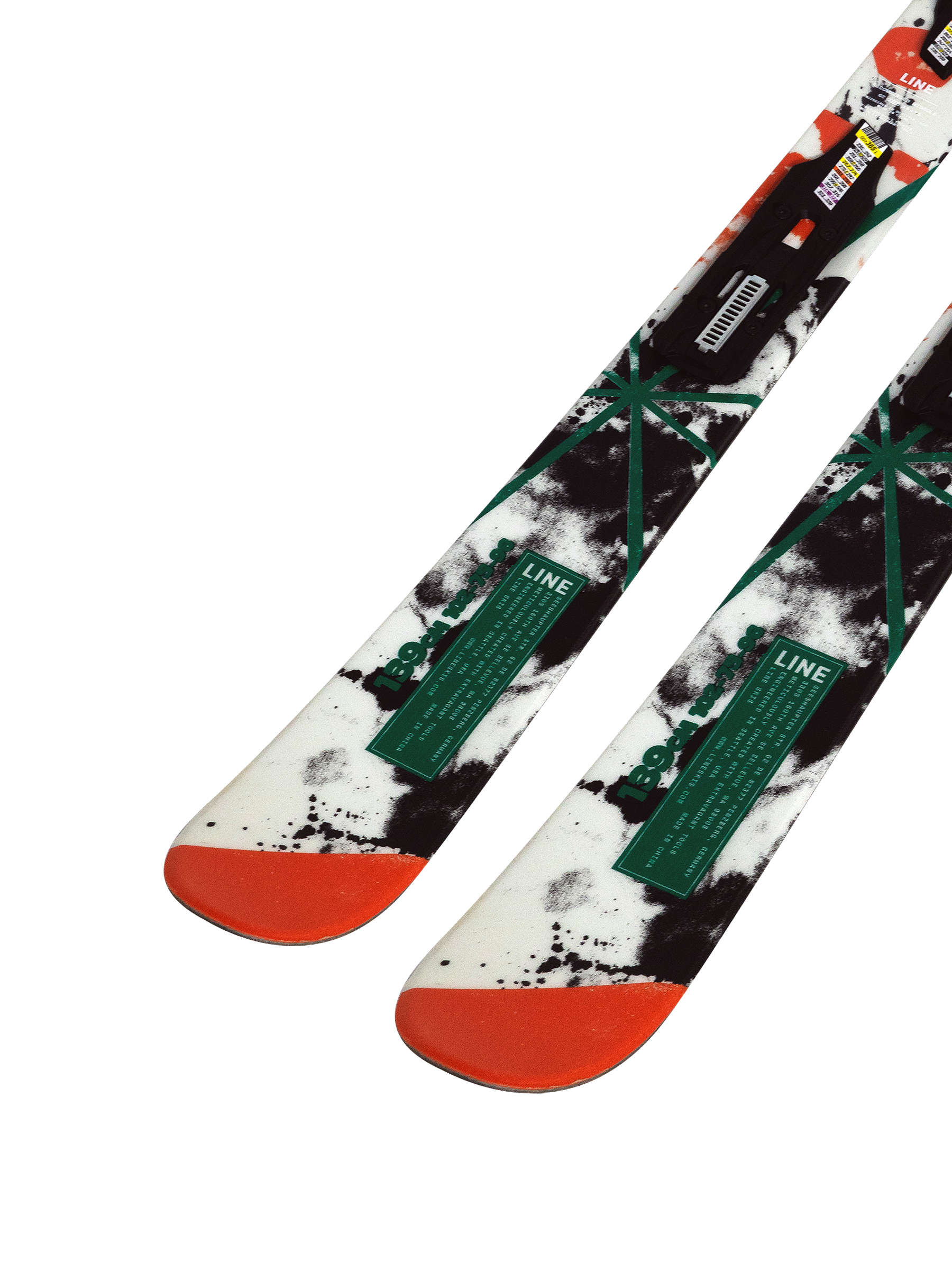 LINE Wallisch Shorty Skis + 4.5 Bindings 2026/27