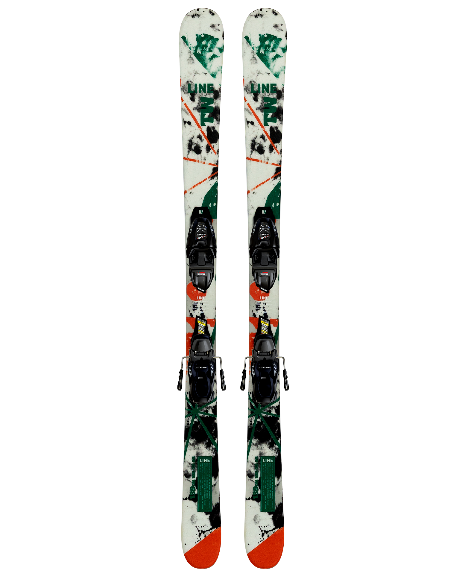 LINE Wallisch Shorty Skis + 7.0 Bindings 2026/27