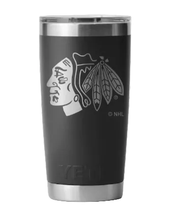 YETI Rambler 20 Oz 591ml Tumbler Chicago Blackhawks