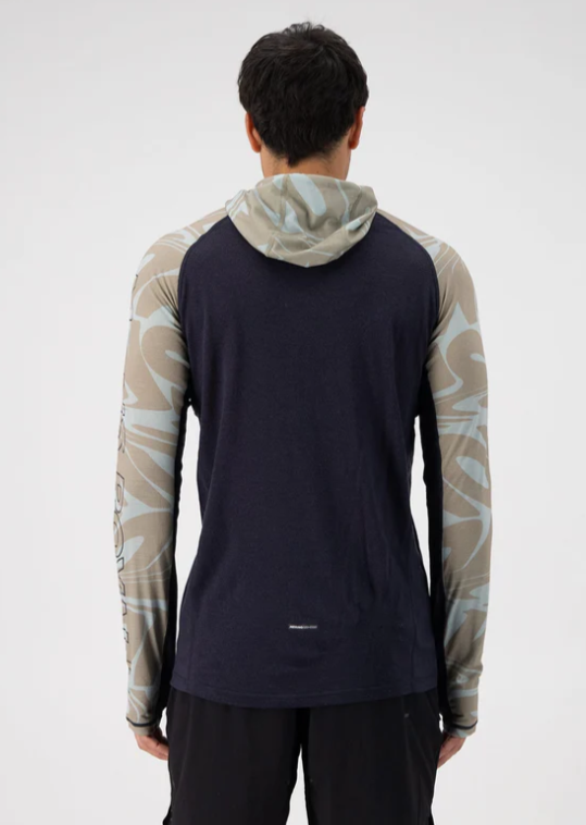 Mons Royale Mens Temple Merino Long-Sleeve Hood