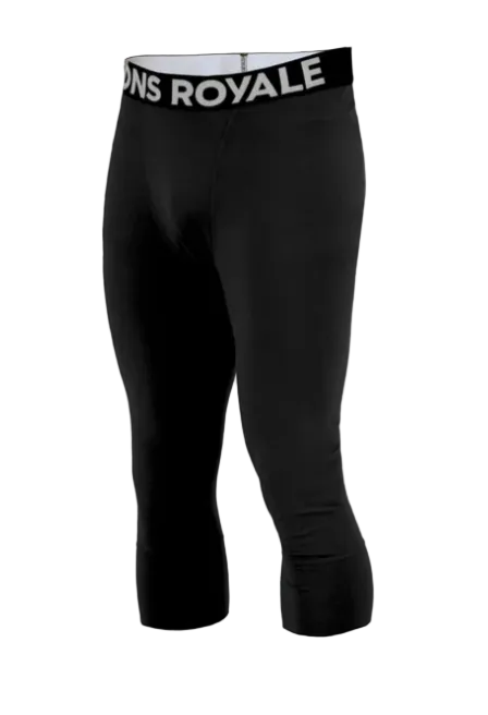Mons Royale Mens Cascade Merino 3 4 Base Layer Legging