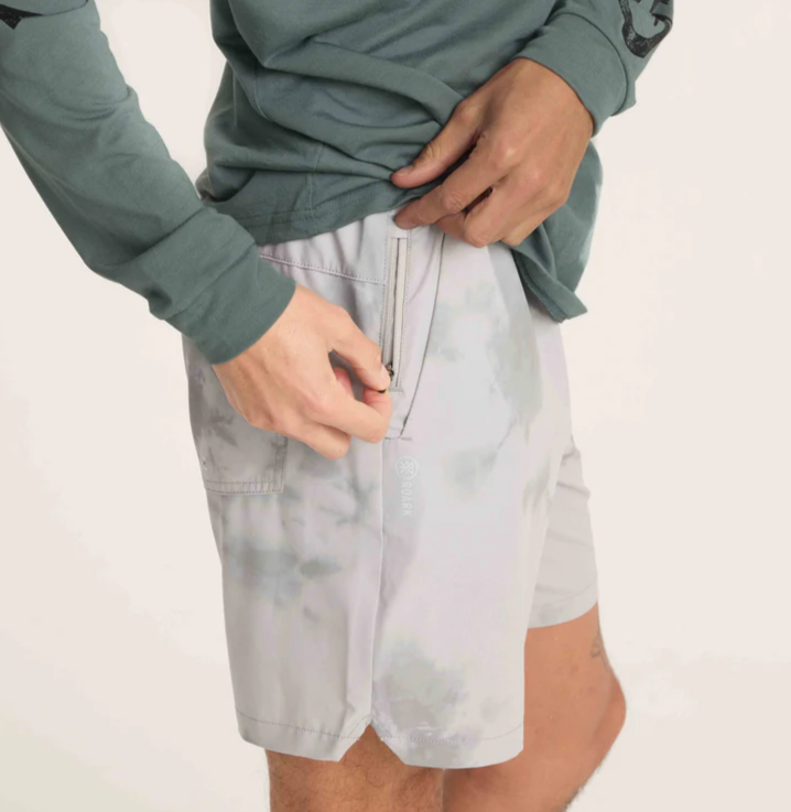 Roark Mens Serrano 7 Active Stretch Shorts