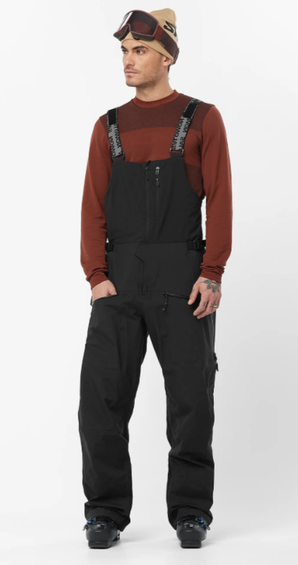 Salomon Mens Absolute 3l Shell Bib Pants