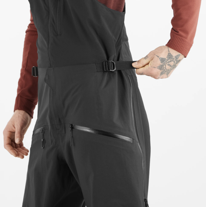 Salomon Mens Absolute 3l Shell Bib Pants