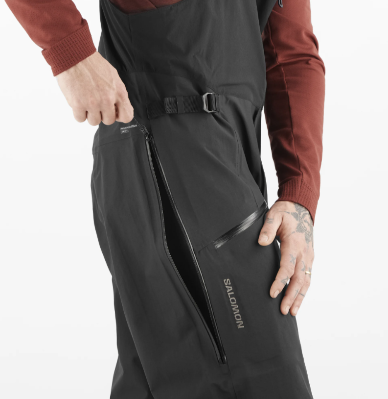 Salomon Mens Absolute 3l Shell Bib Pants