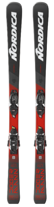 Nordica DOBERMANN COMBI PRO S grey - skis d'occasion Junior Nordica DOBERMANN COMBI PRO S grey - skis d'occasion Junior