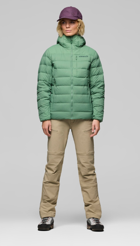 Norrona Womens Femund Down700 Zip Hood