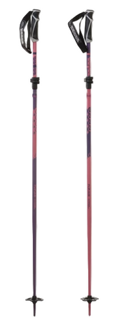 K2 Flipjaw Freeride Ski Poles Purple