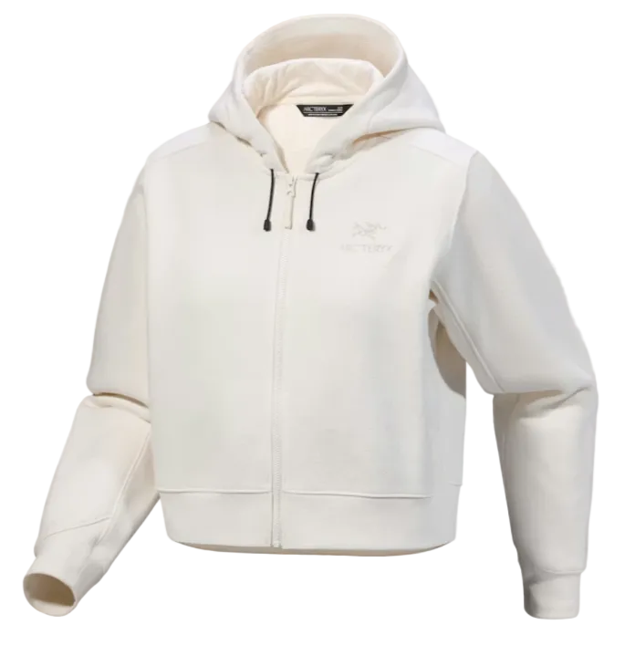Arc'teryx Women's Emblem Fleece Full-Zip Crop Hoody