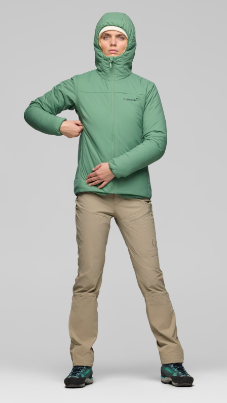 Norrona Womens Femund Thermo60 Zip Hood