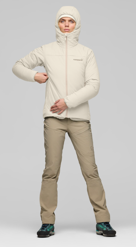 Norrona Womens Femund Thermo60 Zip Hood