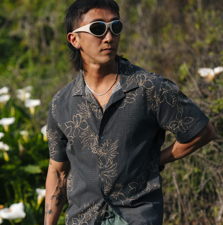 Roark Mens Bless Up Trail Button Up Shirt