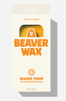 Beaver Wax Warm Temperature Ski Snowboard Wax