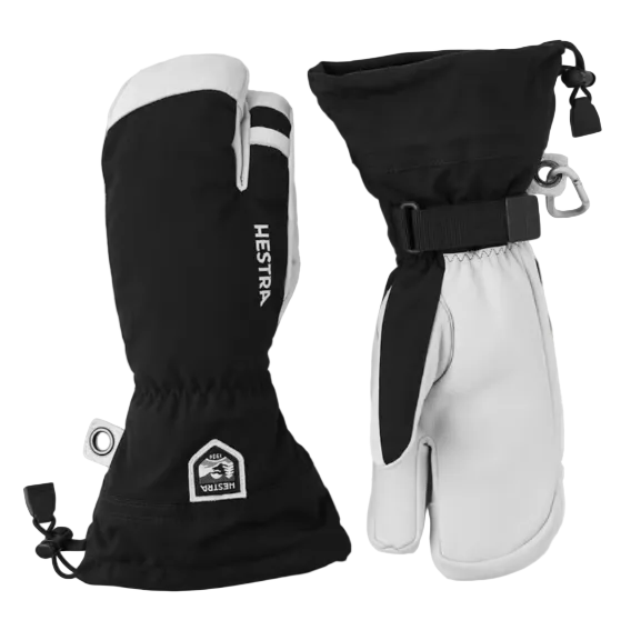 Hestra Army Leather Heli Ski 3-Finger