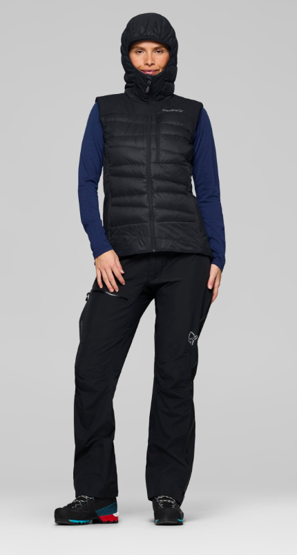 Norrona Womens Flaketind Down750 Vest