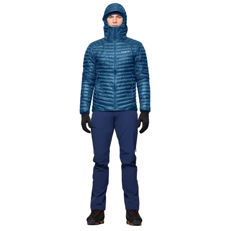 Norrona Mens Trollveggen down800 Super Light Hood