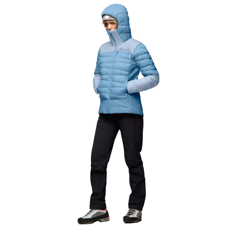 Norrona Womens Falketind down750 Zip Hood