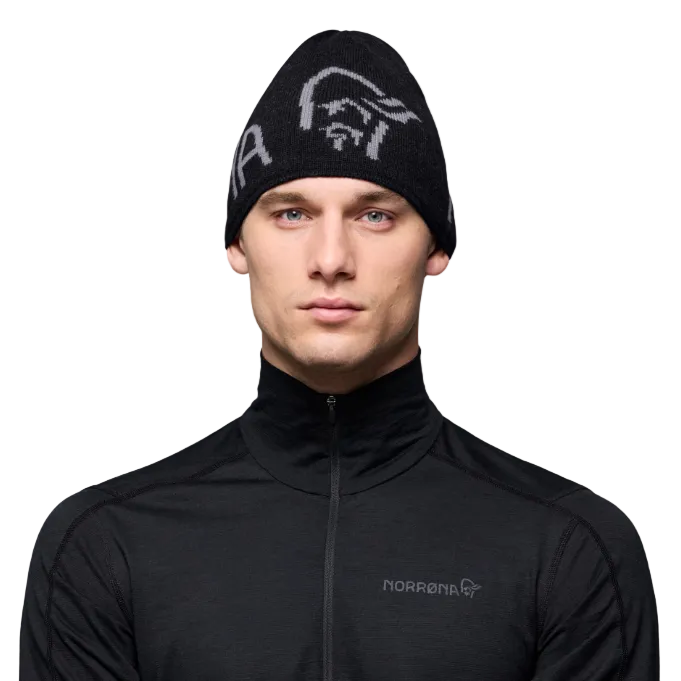 Norrona /29 Mid MerinoUll Logo Beanie