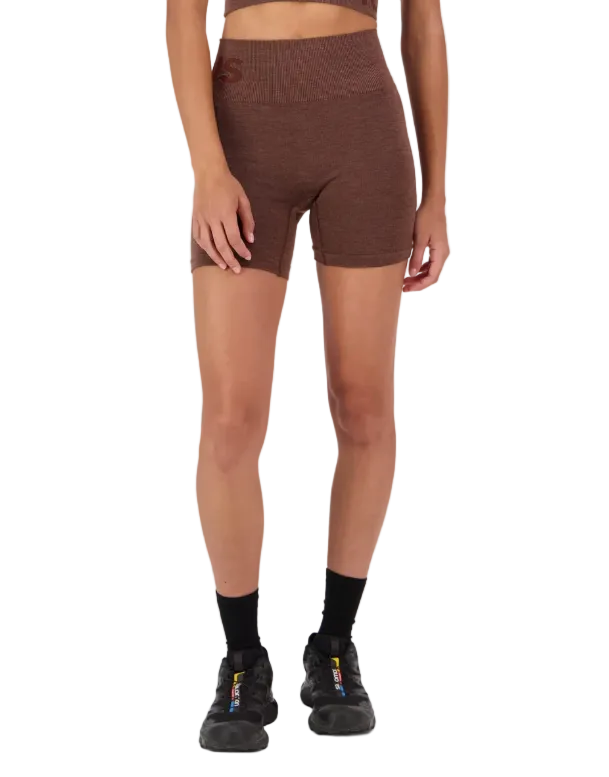 Mons Royale Womens Solace Seamless Shorts