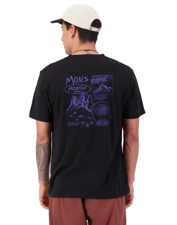 Mons Royale Mens Icon Merino T-Shirt