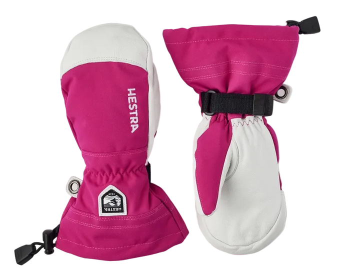 Hestra Army Leather Heli Ski Jr. Mitt