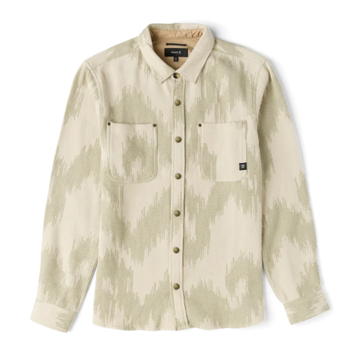 Roark Journey Jacquard Long Sleeve Flannel