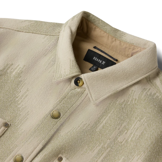 Roark Journey Jacquard Long Sleeve Flannel
